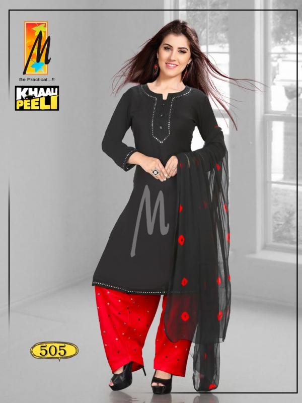 Khaali Peeli Designer Rayon Readymade Salwar Collection 